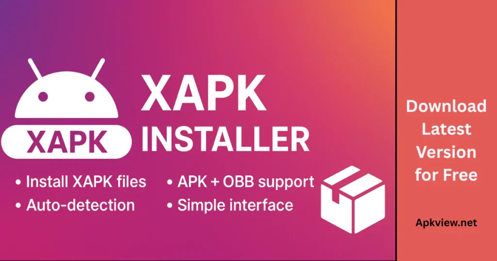 XAPK Installer APK Download Latest version with Apkview.net