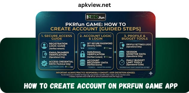 Create account on PKRfun  