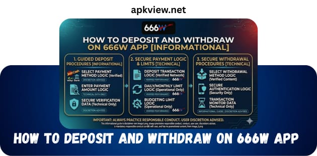 Payments methods on 666W Game