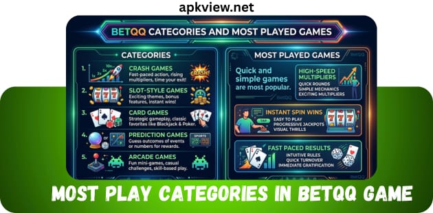 Most play categories in Game