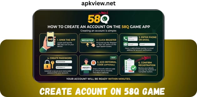 create account on game